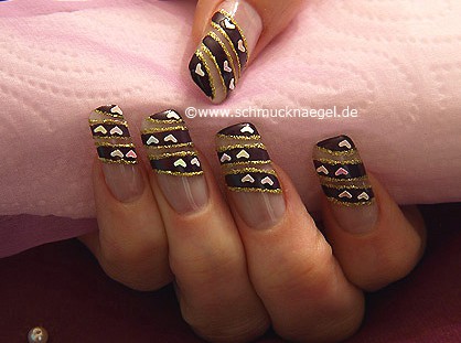 Nailart Shapes in Herzform