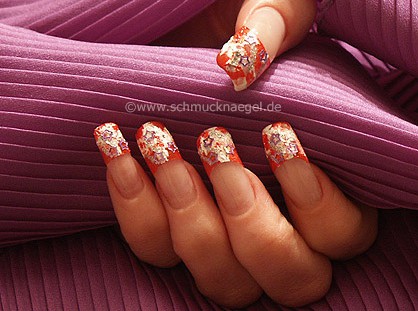 Nailart Shapes und Acrylfarben