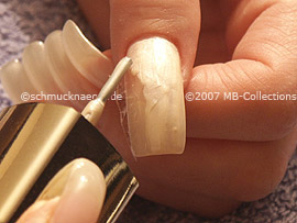 nail polish in the colour bright beige