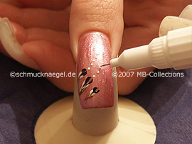 nail art pen in the colour white